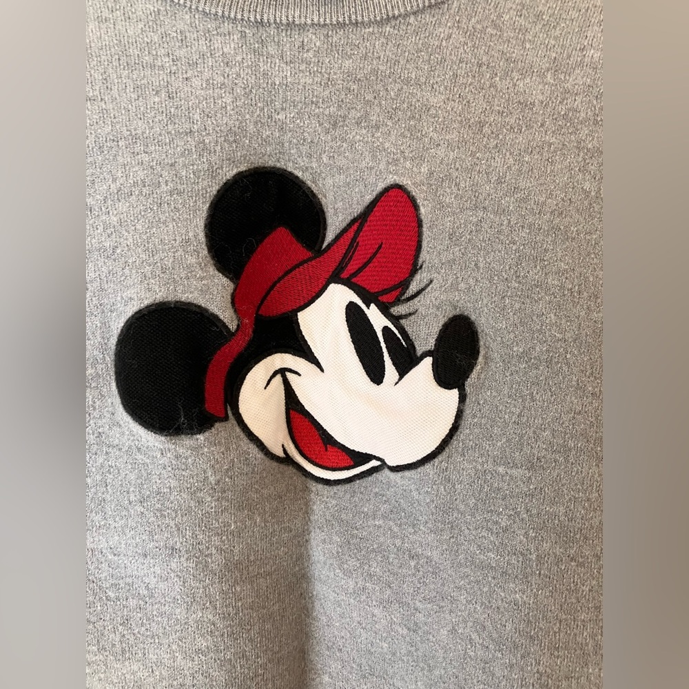Lacoste x Disney Minnie Mouse Crew Neck Sweater Size 44 used good condition - Picture 4 of 7
